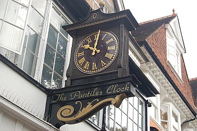 The Pantiles clock Tunbridge Wells by James the chimney sweep
